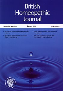 British Homeopathic Journal