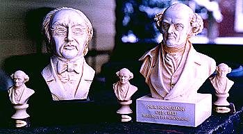Homeopathic Statues - Boenninghausen and Hahnemann